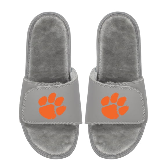 Unisex ISlide  Clemson Tigers Logo Fur Slide Sandals