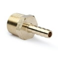 thumbnail image 3 of U.S. Solid 1/4 in Barb x 3/8 in MNPT Brass Fitting Hose Adapter, 3 of 5