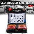 thumbnail image 4 of Wireless Trailer Lights,2025 New LED Magnetic Towing Tail Light Wireless LED Trailer Light Kit,Rechargeable Towing Light Kit with Powerful Suction Base for Trucks, Boat, RV, Vehicle, 4 of 9