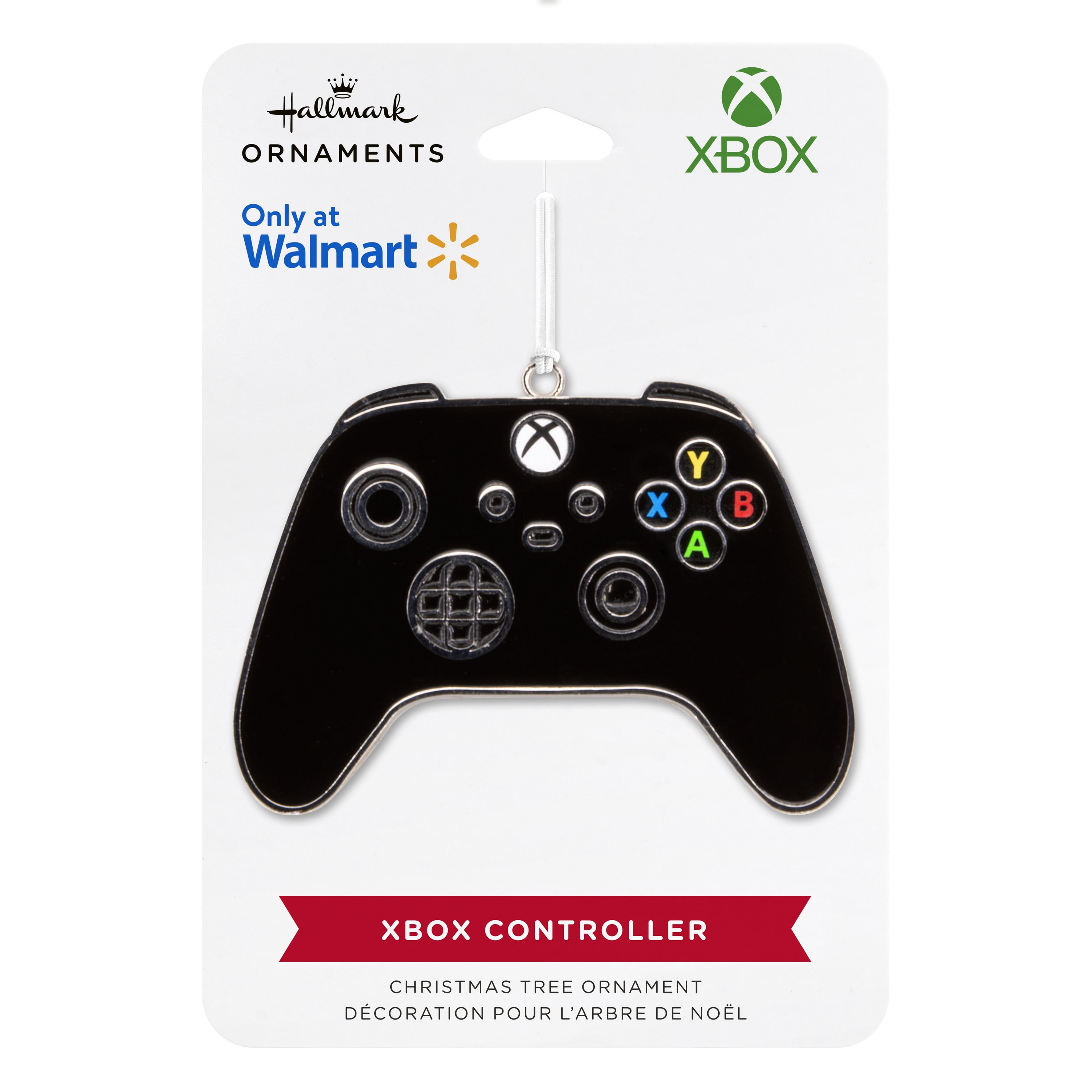 Hallmark Christmas Ornament (XBOX Video Game Controller, Metal), 1 Count