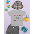thumbnail image 3 of Buon Ferragosto Beach Fun T-Shirt Infant -Image by Shutterstock,  6 Months, 3 of 4