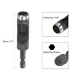thumbnail image 2 of 2 Packs Leather Hollow Punch Hex Shank for Drills, 7/16" Dia Hole Punch for Thick Fabrics Leathercraft Working, 2 of 4