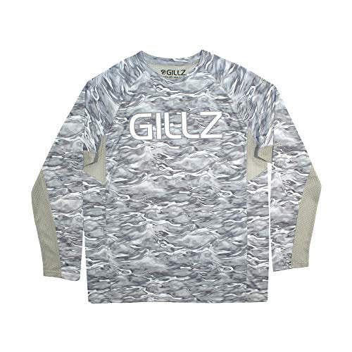 GMSSUVTour-HRG Details about   GILLZ Mens Tournament Series SS UV High Rise Grey Shirt 