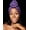 Purple, variant on Top Knot Turban