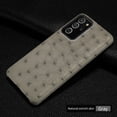 thumbnail image 1 of Funda de teléfono de avestruz de lujo para samsung note 20 ultra, A52, a72, Funda de cuero genuino para samsung s21 ultra, a51, s20 plus qym unisex, 1 of 2
