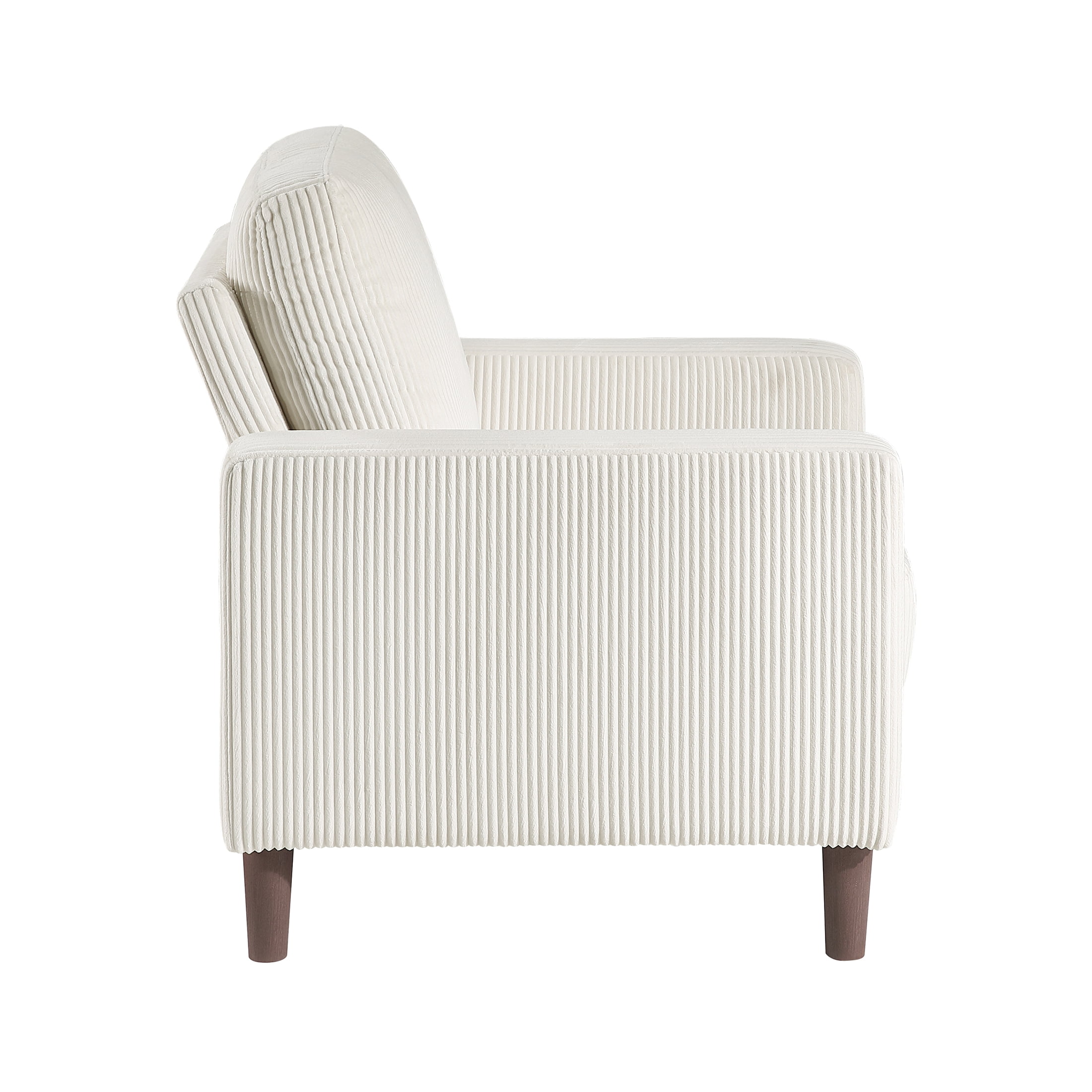 OakvillePark Mapleholt Corduroy Chair, Beige