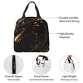 thumbnail image 4 of Balery Black And Gold Fire Dragon Bolsa de Almuerzo Aislada – Caja de Almuerzo con Papel de Aluminio Grueso, Mantiene la Comida Fresca por 4 Horas, 4 of 8