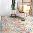 thumbnail image 7 of World Rug Gallery Distressed Vintage Bohemian Gray 3'3" x 5' Area Rug, 7 of 7