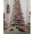 thumbnail image 4 of Sage Green Ombre Christmas Tree Skirt 48 Inches Large Christmas Skirt Tree, Modern Sage Green Abstract Art Tree Skirt Christmas Decorations for Fireplace Party Holidays Indoor Outdoor, 4 of 7