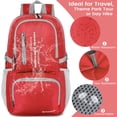 thumbnail image 4 of Mochila ZOMAKE Ligera Plegable 35L Resistente al Agua, 4 of 6