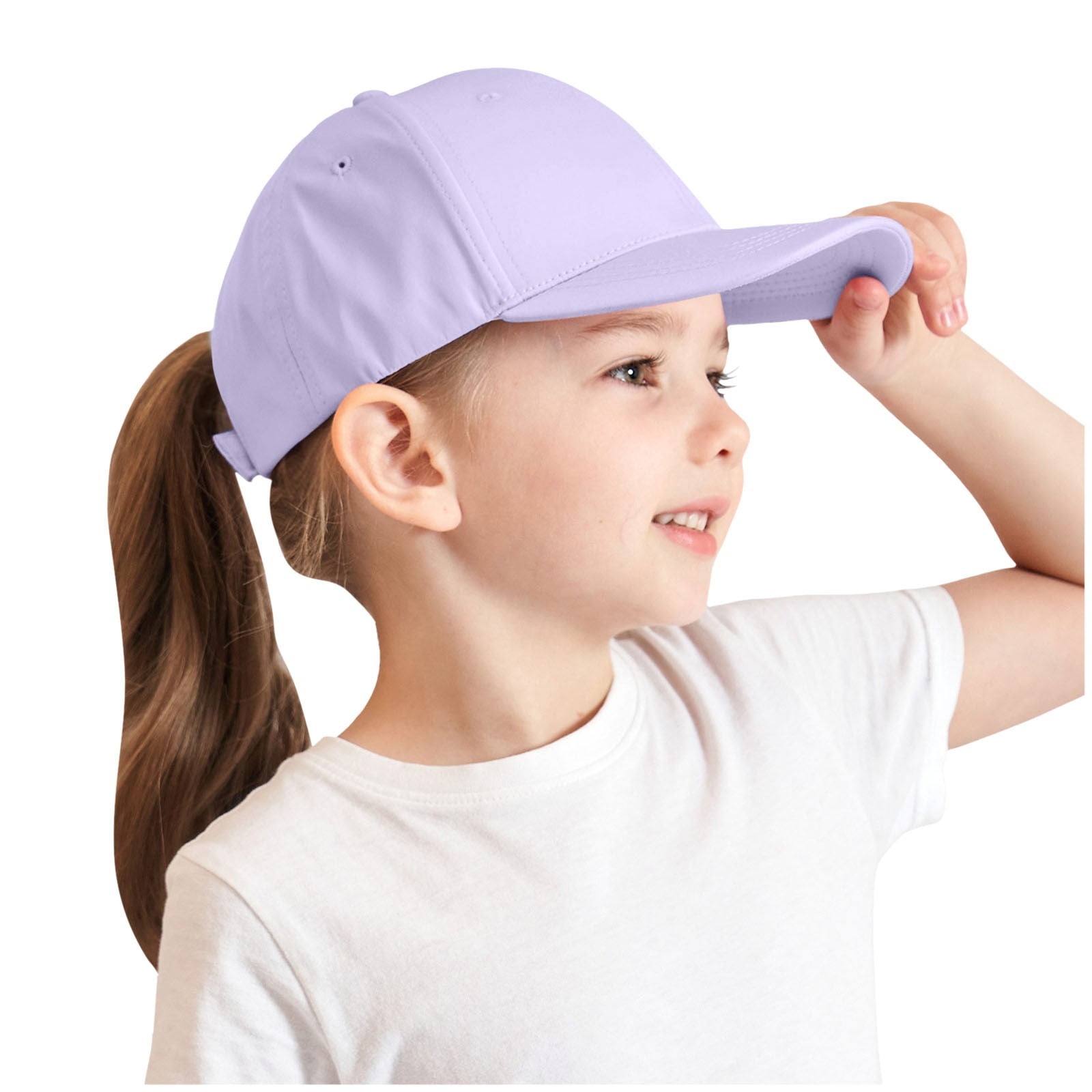 Ponytail Golf Cap Girls Pony Hat Distressed High Ponytail Messy