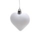 thumbnail image 2 of Día de San Valentín Decoración de corazón de terciopelo 2.36in adorno colgante para fiesta de aniversario de bodas decoración de tema de amor, 2 of 8