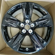 New Single 19" 19X7.5 Wheel With Black Chrome Clad Cover for 2014-2019 Toyota Highlander OEM Style Replacement Rim 75229