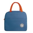 thumbnail image 1 of Lonchera con interior metalizado-Ikarus azul 23 x 19 x 12, 1 of 2