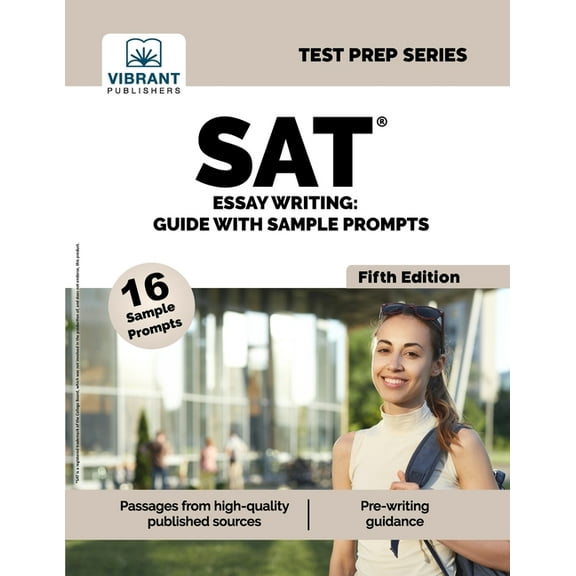 Test Prep SAT Essay Writing: Guide with Sample Prompts, (Paperback)