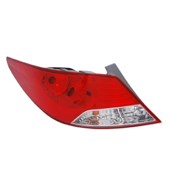 Replacement TYC 11-11941-00-9 Passenger Side Tail Light For 12-14 Hyundai Accent