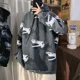 thumbnail image 4 of Sudaderas con capucha gráficas para hombre, sudaderas con capucha de algodón de otoño de alta calidad, estética Y2k, ropa de diseñador divertida y cálida vintage para hombre, 4 of 5