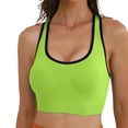 thumbnail image 3 of Sujetador deportivo Match Racerback acolchado sin costuras para mujer, 3 of 7