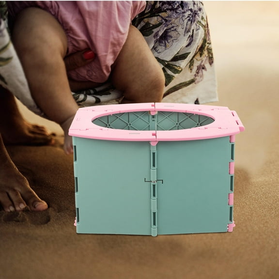 IDEANATEGRATE Portable Potty for Kids 1Pcs Foldable and Easy to Store for Travel Use