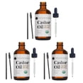 thumbnail image 1 of Organic Castor Oil, 100% Pure Castor Oil, Cold Pressed Unrefined Castor Oil for Skin Hair Lashes, 1 of 5