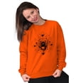 thumbnail image 4 of Spirit Animal Honeybee Symbolic Women Plus Size Crewneck Sweatshirt Brisco Brands 2X, 4 of 5