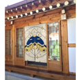 thumbnail image 2 of XMXT Japanese Noren Doorway Room Divider Curtain,Insect Eye Rune Restaurant Closet Door Entrance Kitchen Curtains, 34 x 56 inches, 2 of 7