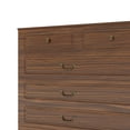 thumbnail image 6 of ModMakers Murphy Bed Cabinet, Queen Foldable Bed Chest with Drawers for Bed Room, Modern 2 in 1 Convertible Chest Bed with USB and Charging Ports for Adult, Easy Assembly, Brown, 6 of 8