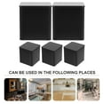 thumbnail image 3 of 5pcs Tea Storage Holder Tinplate Tea Holder Tea Bag Container Square Candle Tin Container, 3 of 8