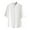 White, variant on ZCFZJW Men's Linen Shirt Beach Summer Banded Collar Button Down Casual Shirts Trendy Solid Color Short Sleeve Soft Comfortable Dress Shirts Black XL
