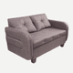 thumbnail image 1 of Sofa love seat Sevilla 2 plazas gris, 1 of 9