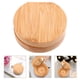 thumbnail image 2 of GOOHOCHY espejos compactos de madera para viaje, mini espejo de maquillaje plegable para bolso, espejo de tocador portátil de bambú, espejo cosmético de mano., 2 of 8