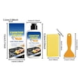 thumbnail image 3 of StoveShine Stove Top Cleaner Kit 100ml With Sponge Scraper Kitchen Degreaser Grease Food Residue Remover Gas Range, 3 of 9