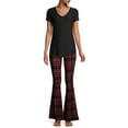 thumbnail image 6 of No Boundaries High Rise Pull On Flare Pants, 6 of 6