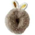 thumbnail image 1 of Lindas pequeñas bandas elásticas para el cabello para el cabello de las mujeres, oso conejito Rana pato lazos de felpa para el cabello para niñas adolescentes niños Fokelyi WRMH-1654-3, 1 of 3