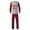 Gray a1, variant on jobturf Matching Christmas Pajamas for Family 2 Piece Outfits Cute Pj Sets Xmas Fashion Long Sleeve Shirts and Plaid Pants Festival Outfits Size M