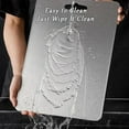 thumbnail image 4 of HLONK Cutting Board  100% Pure  Titanium Cutting Board - Cutting Edge Hygiene & Durability  Double Sided Medical-Grade Titanium Cutting   Cutting Boards for Kitchen, 4 of 6