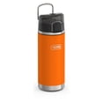 thumbnail image 2 of Thermos ICON Series Kid's Stainless Steel Spout Water Bottle, Orange, 18oz, 2 of 8