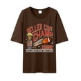 thumbnail image 2 of Brown Women's Short Sleeve T-shirt, Geller Cup Shirt Friends Tv Show Tee Football Trophy Graphic Tee Retro 1996 Geller Bowl Shirt Shirt Funny Thanksgiving Football Shirt,Women's Short sleeve T-sh, 2 of 6