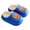 Blue, variant on Coerni Kids Bear Clogs Fuzzy Fleece Lined Open Heel Slippers Cute House Shoes Boys Girls Fall Winter Waterproof Warm Indoor Shoes