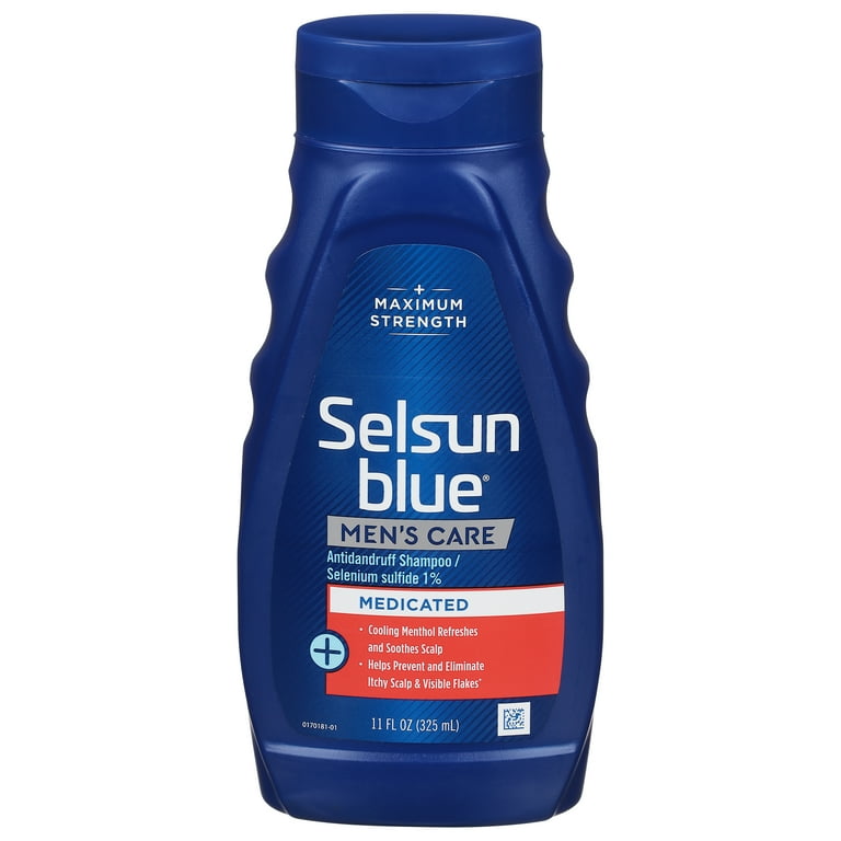 Chattem Selsun Blue Men's Care Shampoo, 11 oz - Walmart.com