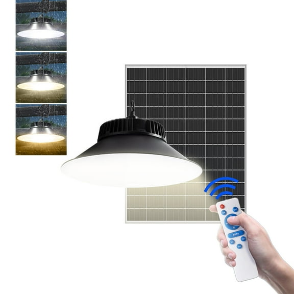 maho Solar Light Chandelier Tricolour Indoor Outdoor Light Garden Light Household High Power Super Bright Lighting Street Light White on Clearance