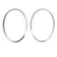 thumbnail image 1 of Chrome Headlight Ring,Front Headlight Surround Trim Chrome Headlight Bezel Enhanced Durability, 1 of 14