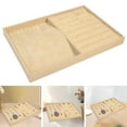 thumbnail image 6 of Stackable Jewelry Tray Stores Show Show Case Trinkets Container Storage Case Dual Use, 6 of 7