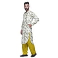 thumbnail image 3 of Atasi Punjabi Kurta Pajama For Men Casual Printed Mens Kurta Pajama Set, 3 of 5