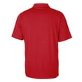 thumbnail image 3 of Men's Cutter & Buck  Red Toledo Mud Hens Forge Pencil Stripe Stretch DryTec Polo, 3 of 3