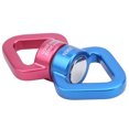 thumbnail image 4 of 2 aberturas anchas para ojos con hebillas Mosquetón colgante giratorio 2 hebillas conectadas con rodamientos de bolas sellados Conector de columpio de yoga para hamacas y sedas ANGGREK Otros, 4 of 8