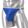 thumbnail image 5 of TANBOM Mens Sexy Bulge Enhancing Underwear Lightweight Breathable Thong Blue XXL, 5 of 8