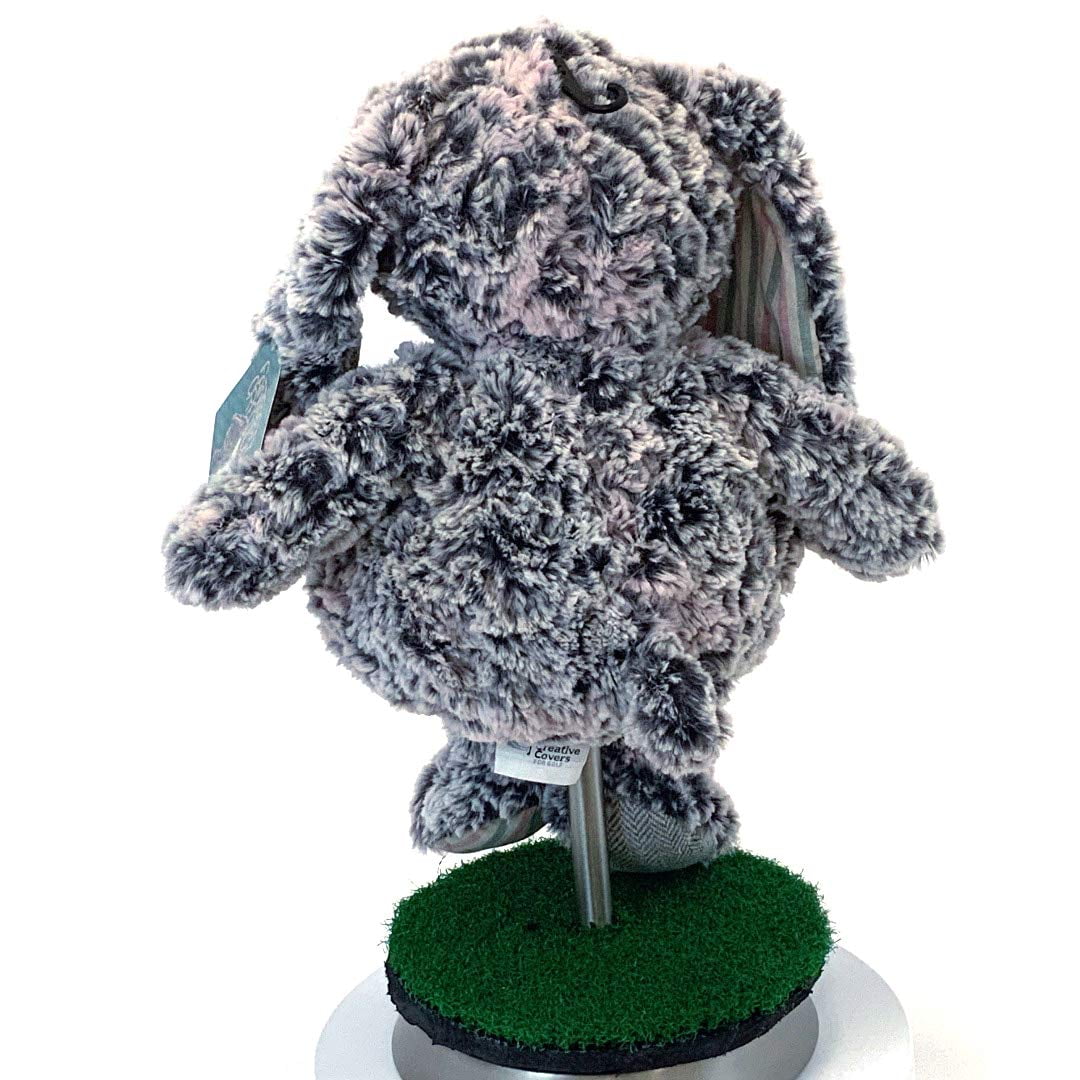 Creative Covers Big Bounce Bunny Golf Club Head Cover, Novelty Plush Headcovers, For Woods And Drivers
