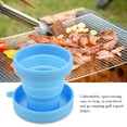 thumbnail image 1 of Taza Plegable Telescópica De Silicona ANGGREK para Beber Viaje Camping Al Aire Libre Azul, 1 of 7