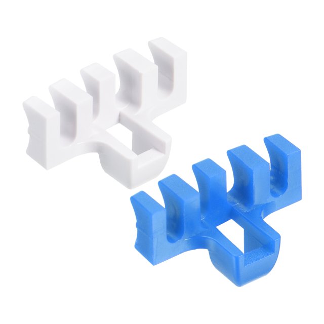 Uxcell Badminton Stringing Racquet Load Spreader Adapter Racket Stringing Machine Tool, Blue/White 2 Pack